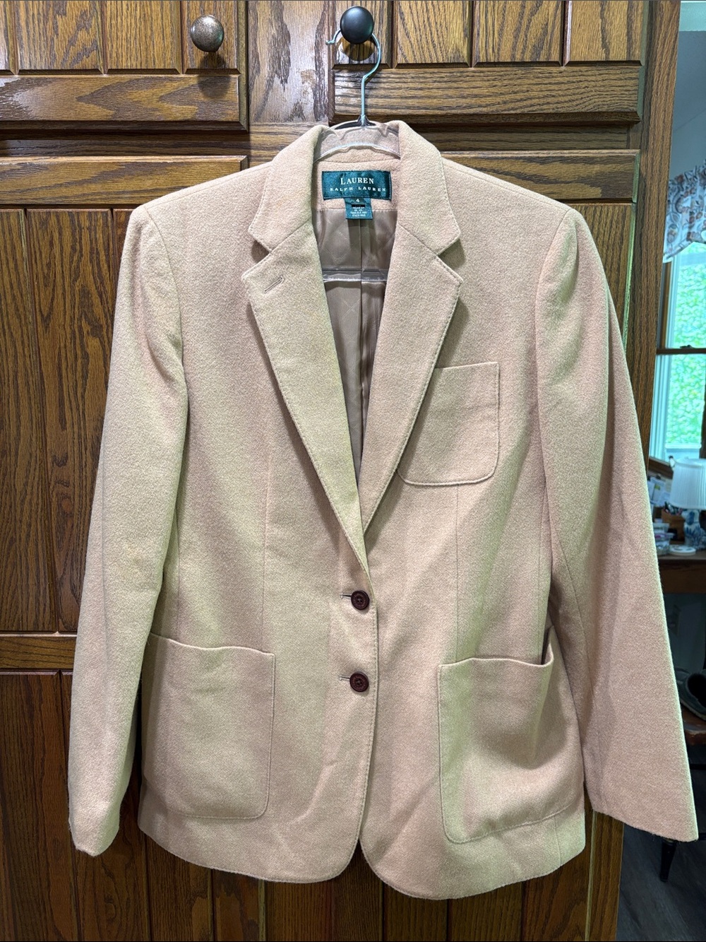 Vintage Lauren Ralph Lauren Camel Hair Blazer
